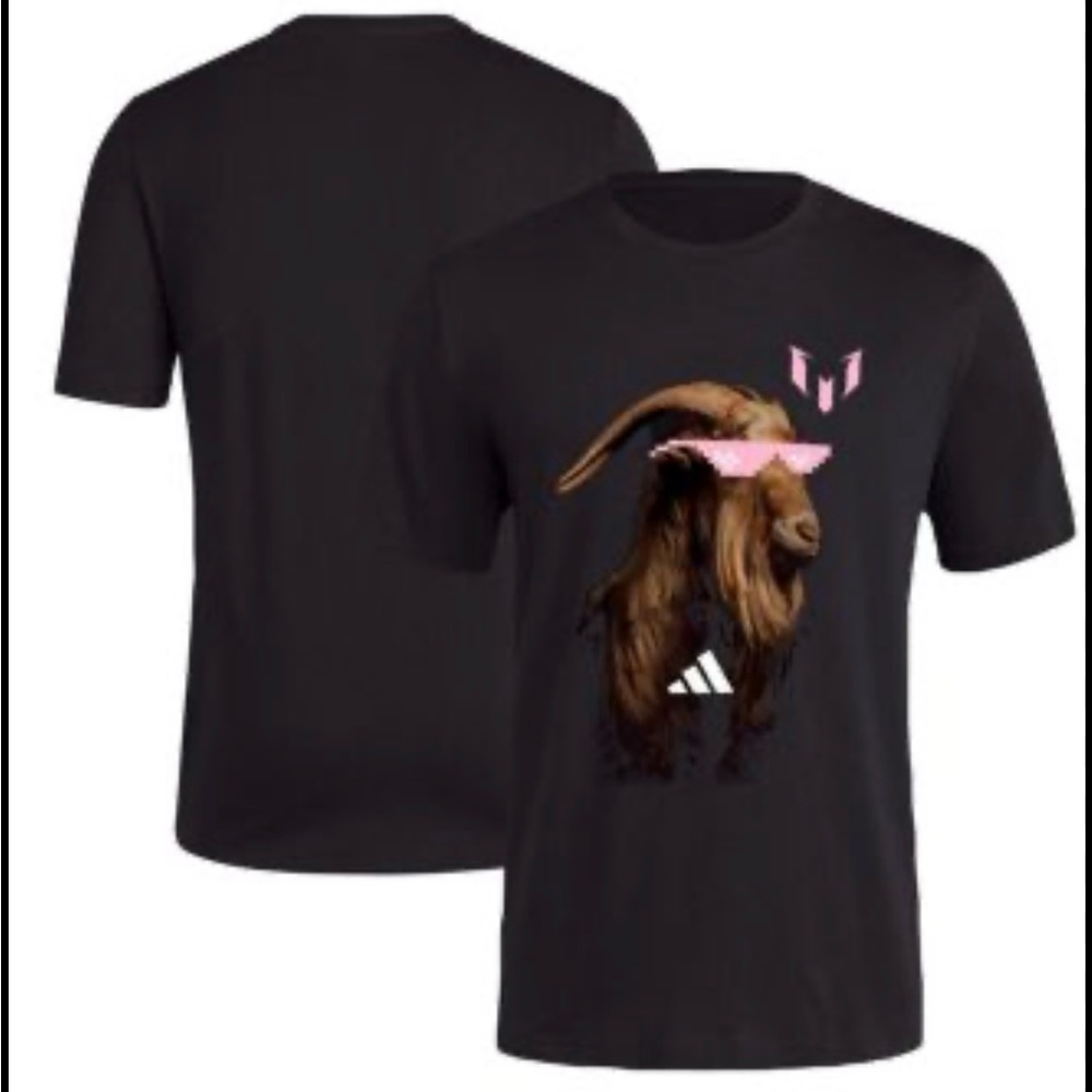Adidas Lionel Messi Sunny Goat Tee Inter Miami Mls Soccer #10 Size M View 2